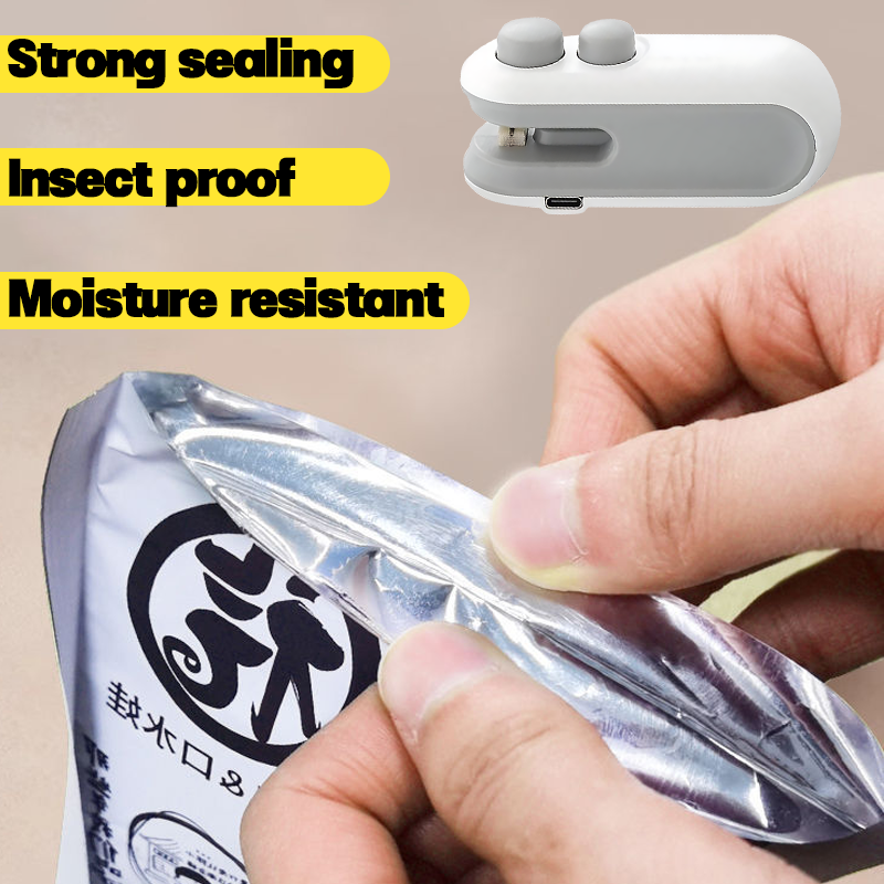 eprolo electric mini bag sealer with plastic heat sealing machine for sealing small plastic bags, compact and easy to use.