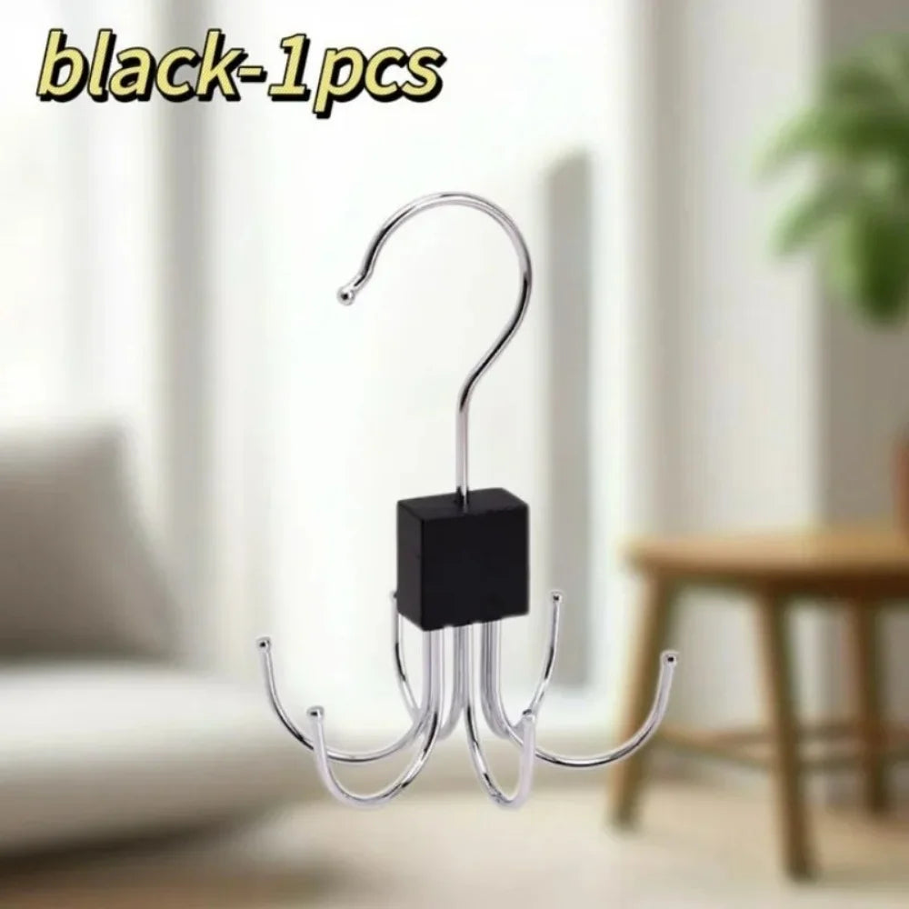 eprolo 360° rotating belt hanger hook for organizing belts, durable belt rack with 360-degree spinning for easy access and storage