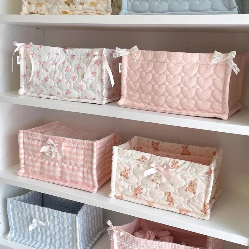 Square flower desktop storage basket by eprolo, a versatile organizer for flowers and small items, with a sturdy square design.