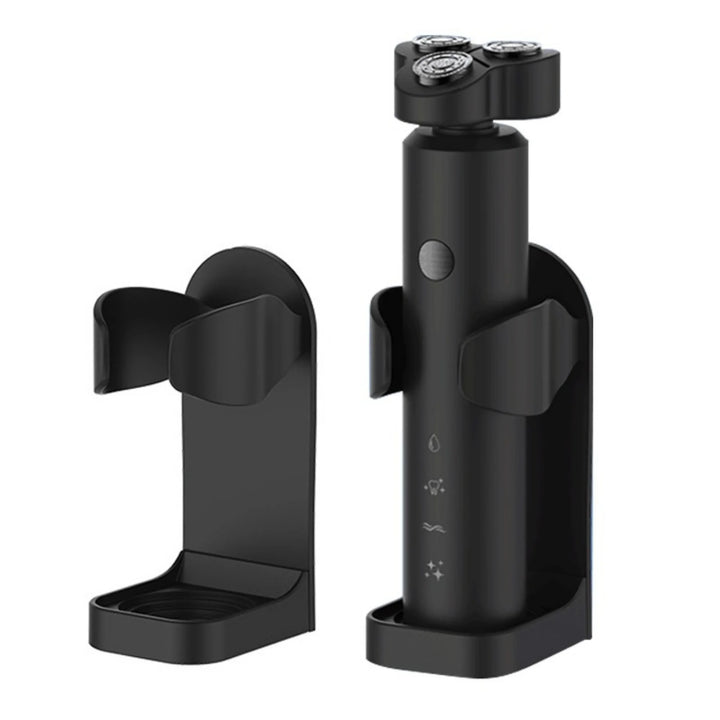 eprolo electric shaver rack and toothbrush holder with razor storage, mounted bathroom organizer for men
