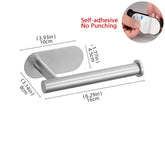 Eprolo black gold bathroom wall mount toilet paper holder with multifunctional design, mounted on a bathroom wall.