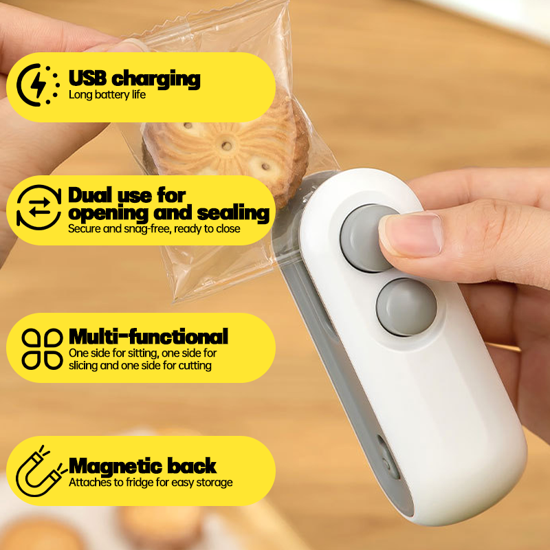 Electric Mini Machine Package Sealer Bags Plastic Bag Heat Sealer