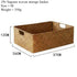 Large woven seagrass basket by eprolo, natural straw wicker storage basket for home organization and decor.