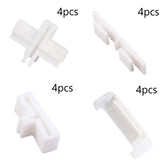 eprolo 5-piece adjustable drawer divider set for DIY storage organization, featuring flexible shelving for kitchen or office drawers.