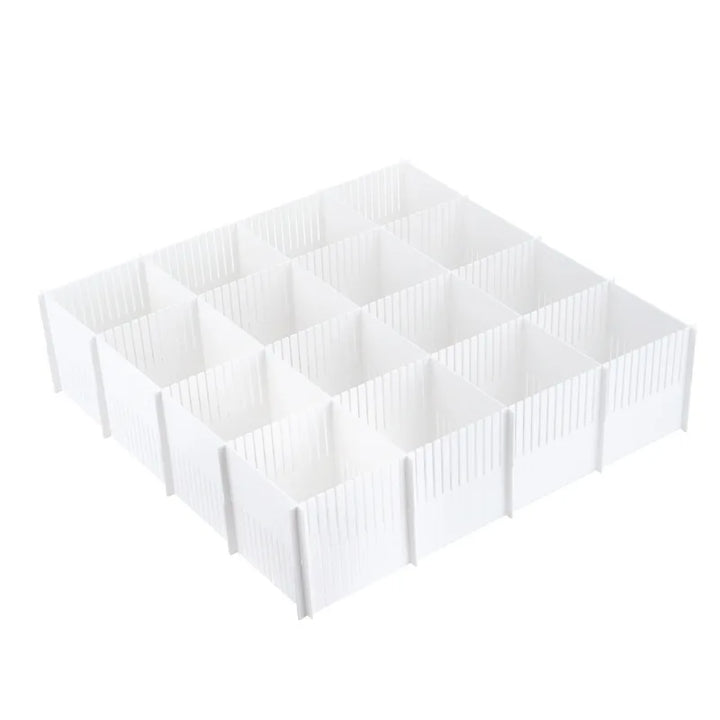 5Pcs Adjustable Drawer Divider DIY Storage Shelves Organizer