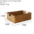 Large woven seagrass basket by eprolo, natural straw wicker storage basket for home organization and decor.