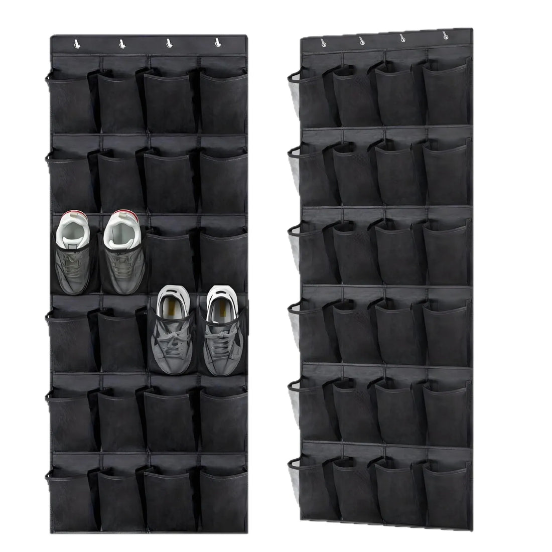 Pockets Over The Door Shoe Organizer Hanging Shoe Storage Rack