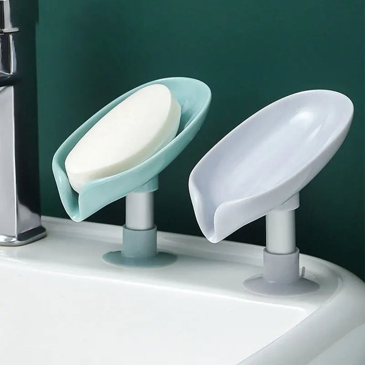 1pcs Soap Box Creative Draining Soap Storage Rack Punch Free Suction Cup