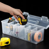 7pcs6 Small Boxes and 1 Large Box Tool Parts Storage Box Household Screws