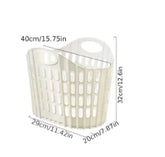 Modern foldable laundry basket by eprolo, portable and multifunctional storage basket for organizing clothes and household items.