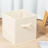 eprolo cube non-woven fabric storage bin, collapsible home storage box with handles for organization and home supplies