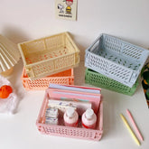 Eprolo foldable storage box with handles, collapsible crate for organization and easy transport, made of durable material.