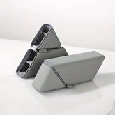 Large capacity foldable silicone pen holder by eprolo, expandable pencil cup for organizing pens and stationery on desks.