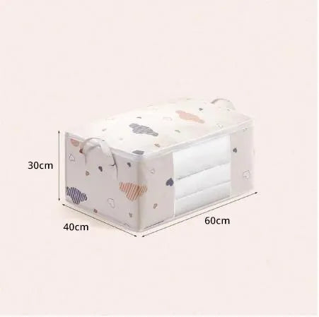 Large Capacity Multi-Purpose Storage Bag with Handles, Dustproof Non-Woven Fabric
