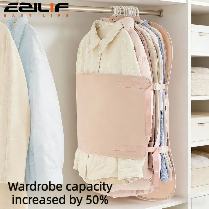 1pc Wardrobe Lazy Compressed Storage Board Dust Cover