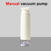 eprolo plastic vacuum sealed coffee container with electric pump for airtight storage of coffee beans and grounds