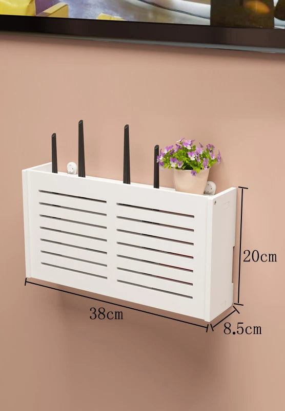 New Wireless Wifi Router Storage Box Living Room Socket Wifi Decoration