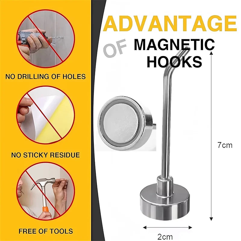 Strong Neodymium Heavy Duty Magnet Right Angle Rack Magnetic Hook
