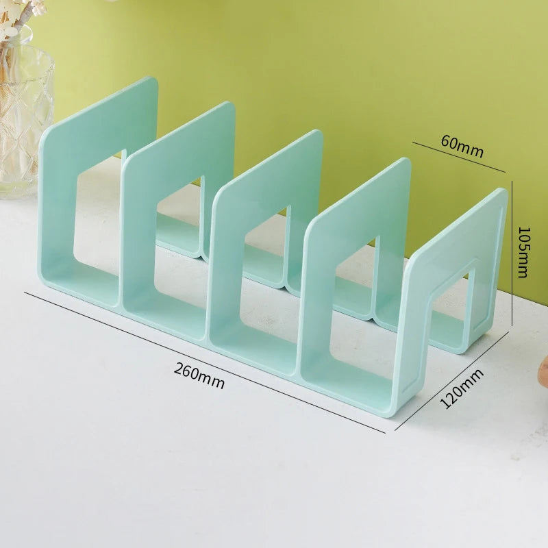 Multi-function Book Magazine Bookshelf Bookends Stand Desk Organizer