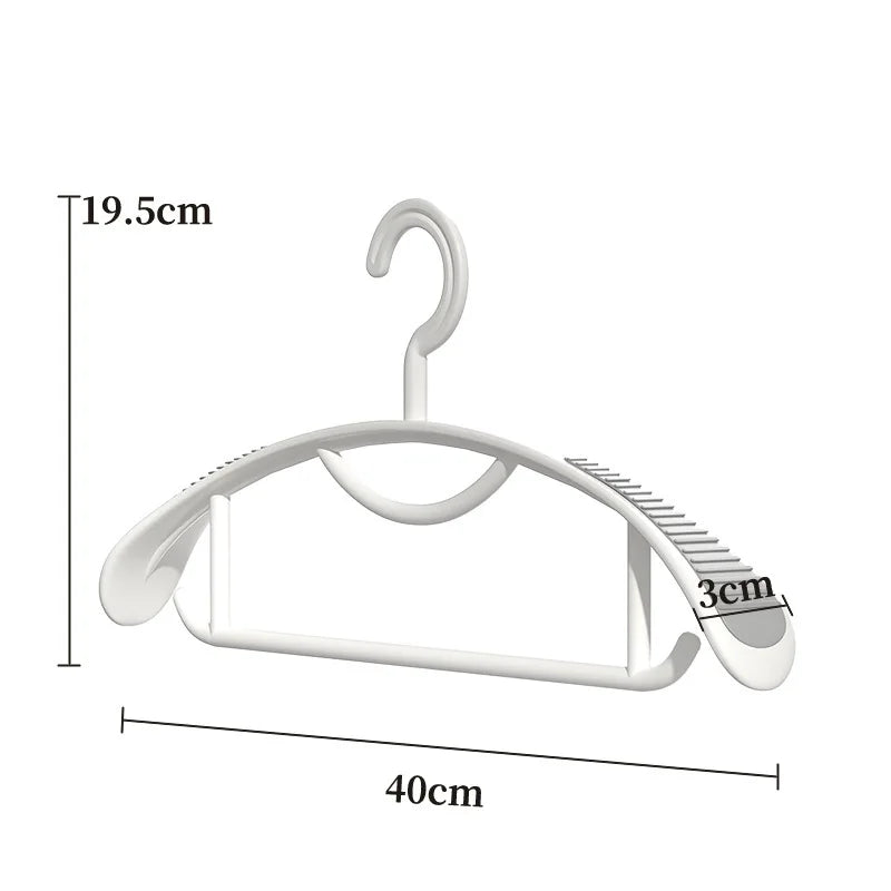 Upgraded Thickened Wide Shoulder Non-Slip Seamless Clothes Hangers
