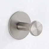 Eprolo stainless steel wall towel hooks with extra sticky adhesive, rustproof coat rack for bathroom or hallway organization