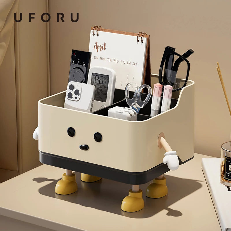 UFORU Desktop storage box remote control debris sorting storage box