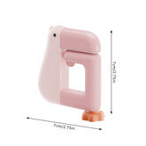 Eprolo desk side backpack hook featuring cute duck shape, multifunctional bookbag hanger for organizing bags and accessories.