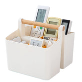 eprolo large multifunctional storage holder with compartments for school or office supplies, portable pen organizer, black plastic design