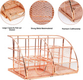 eprolo desk organizer accessories set with stapler and pen holder, ideal for office supplies and workspace organization