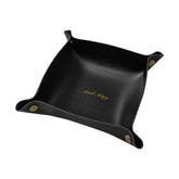 Eprolo Nordic style leather desktop storage tray with compartments for organizing office supplies and home decor.