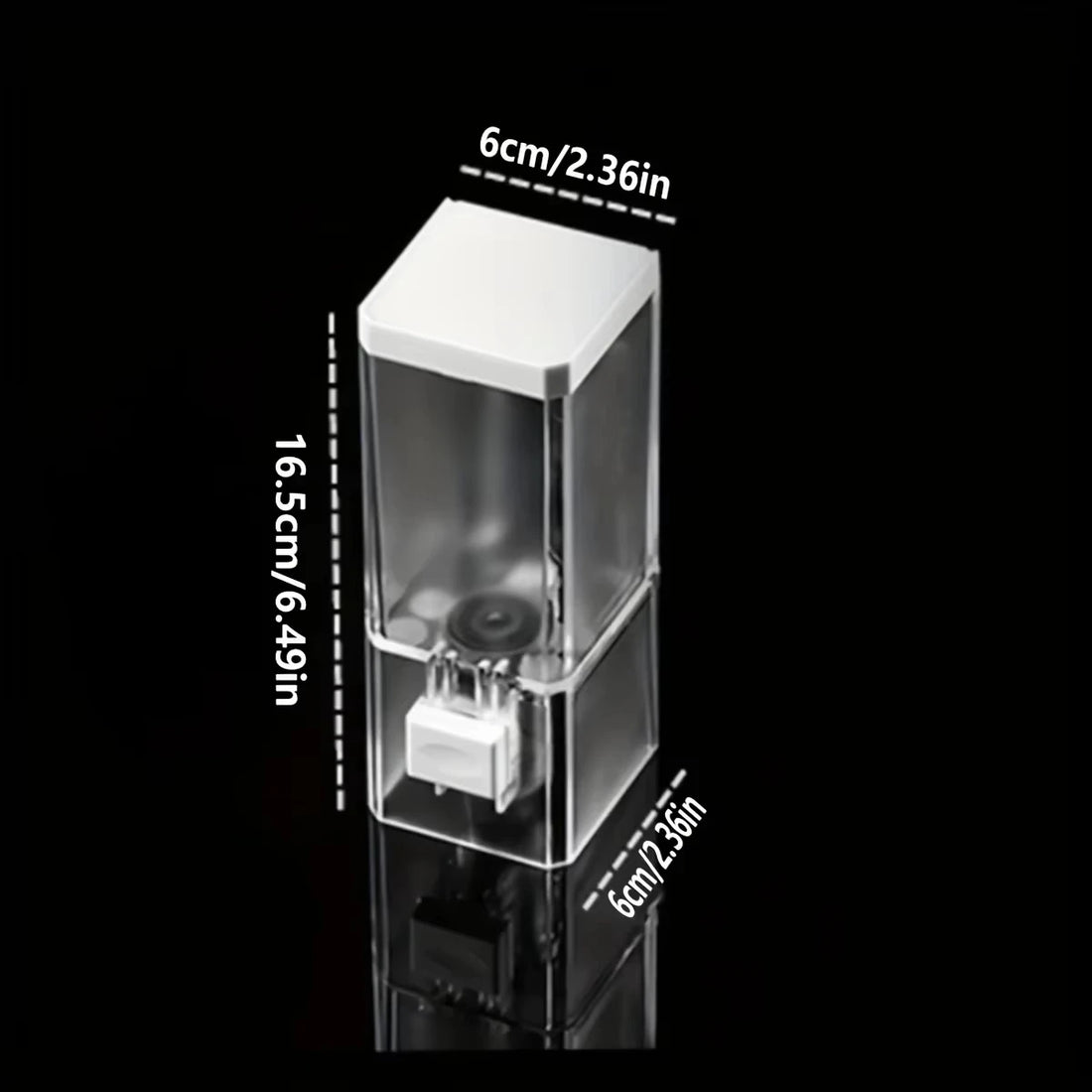 Homefish Wall Mounted Manual Press Soap Dispenser Bottle for Bathroom