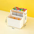 Eprolo large multifunctional storage holder and portable pen holder with compartments for school or office use