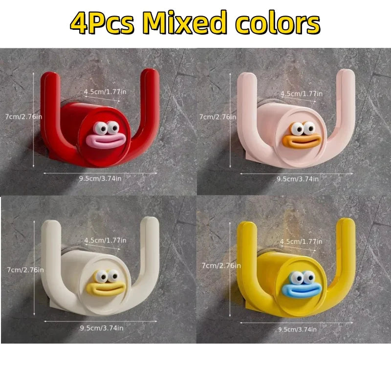 1Pc Cartoon Slippers Hook Bathroom Slipper Rack Shower Storage Organizer