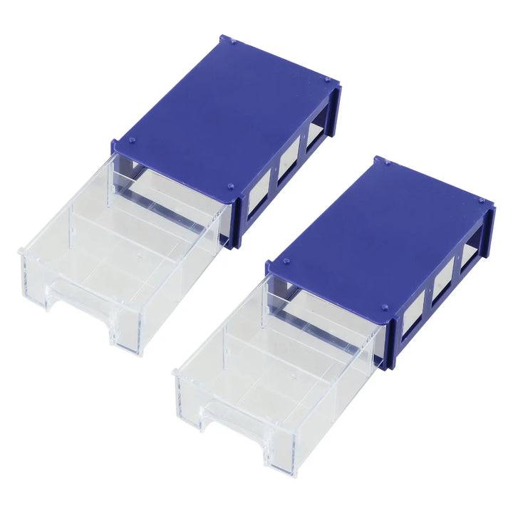 Stackable Plastic Hardware Parts Storage Boxes Component Screws Toolbox