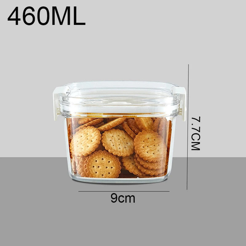 Eprolo plastic vacuum-sealed coffee container with an electric pump for airtight storage, shown in a sleek, transparent design.