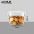 Eprolo plastic vacuum-sealed coffee container with an electric pump for airtight storage, shown in a sleek, transparent design.
