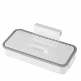 Eprolo trash garbage hanging bag hanger mounted on kitchen wall, durable rubbish holder and kitchen organizer for waste management