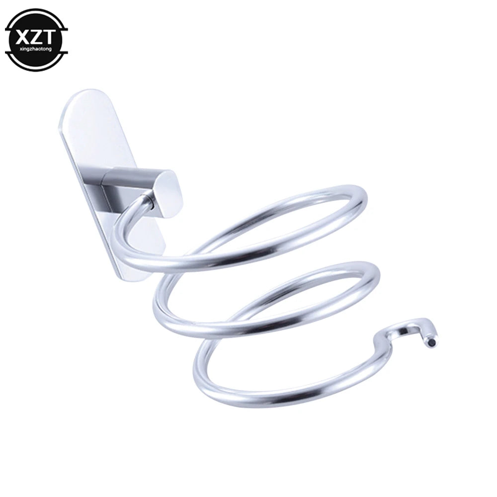 Hair Dryer Organizer Rack Aluminum Bathroom Hairdryer And Straightener Holder