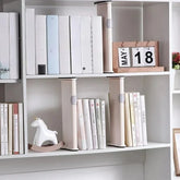 Adjustable 4-pack drawer dividers organizer by eprolo, showing retractable storage sections for neat drawer organization.