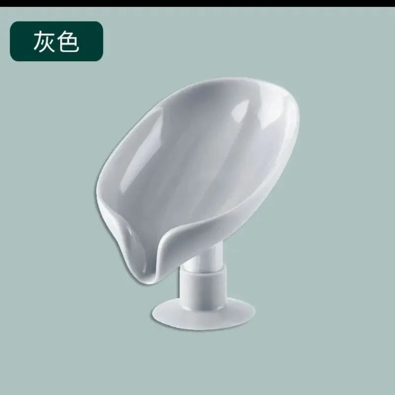 1pcs Soap Box Creative Draining Soap Storage Rack Punch Free Suction Cup
