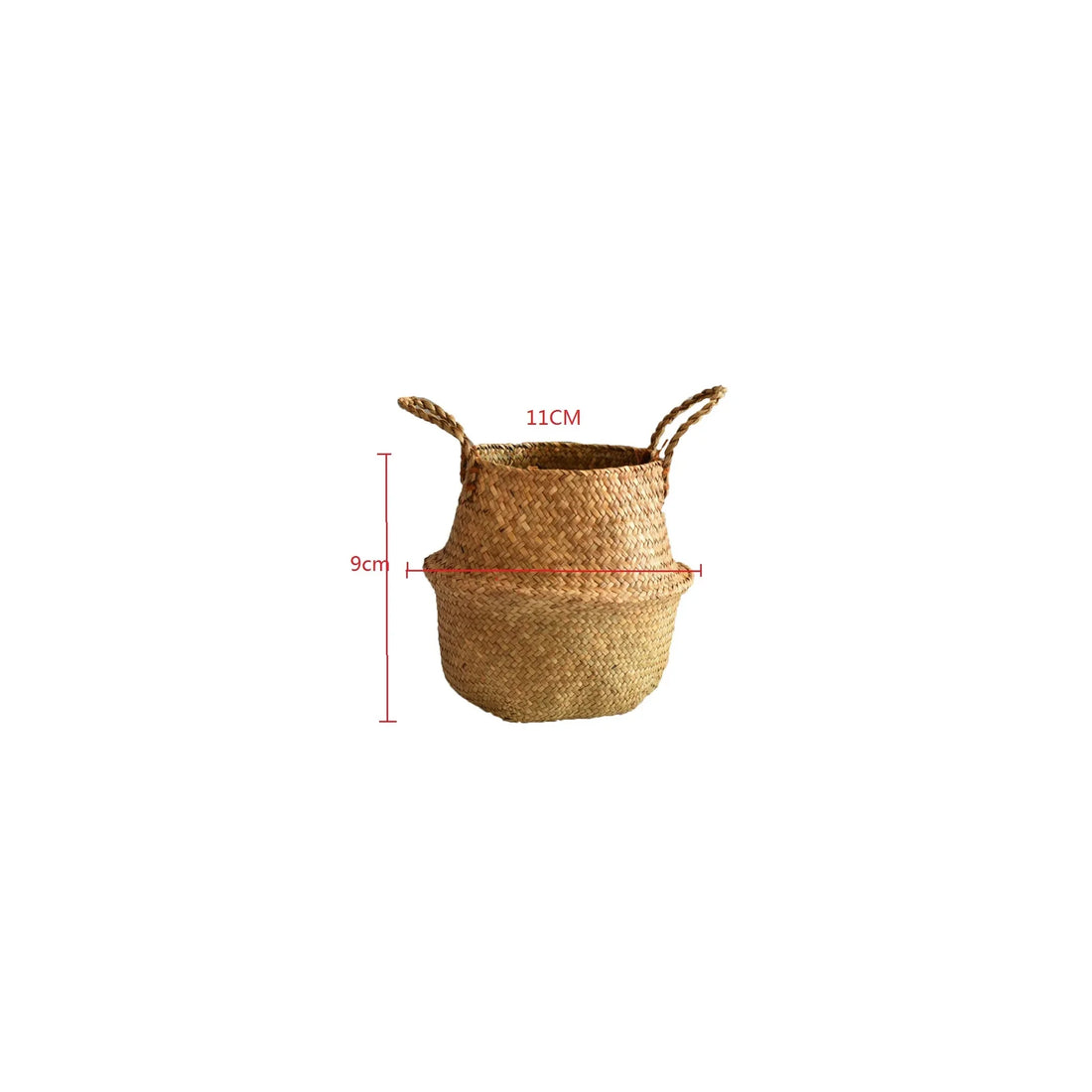 Wicker Storage Basket Flower Baskets Laundry Storage Decorative Basket