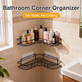 shower organizer for smooth surfaces