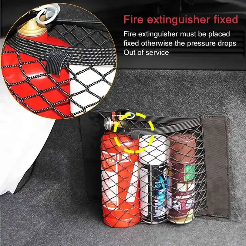 Cabinet Door Storage Bags Mesh Garbage Dispenser Sundries Bag Net