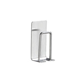 Eprolo stainless steel toothbrush wash cup holder and shelf storage rack with a sleek, modern design for bathroom organization.