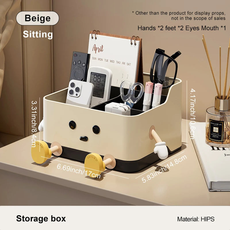 UFORU Desktop storage box remote control debris sorting storage box