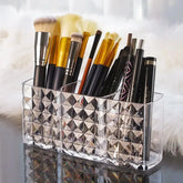 Diamond-patterned mirror cabinet storage box by eprolo, featuring a sleek design and compact storage rack for organization.