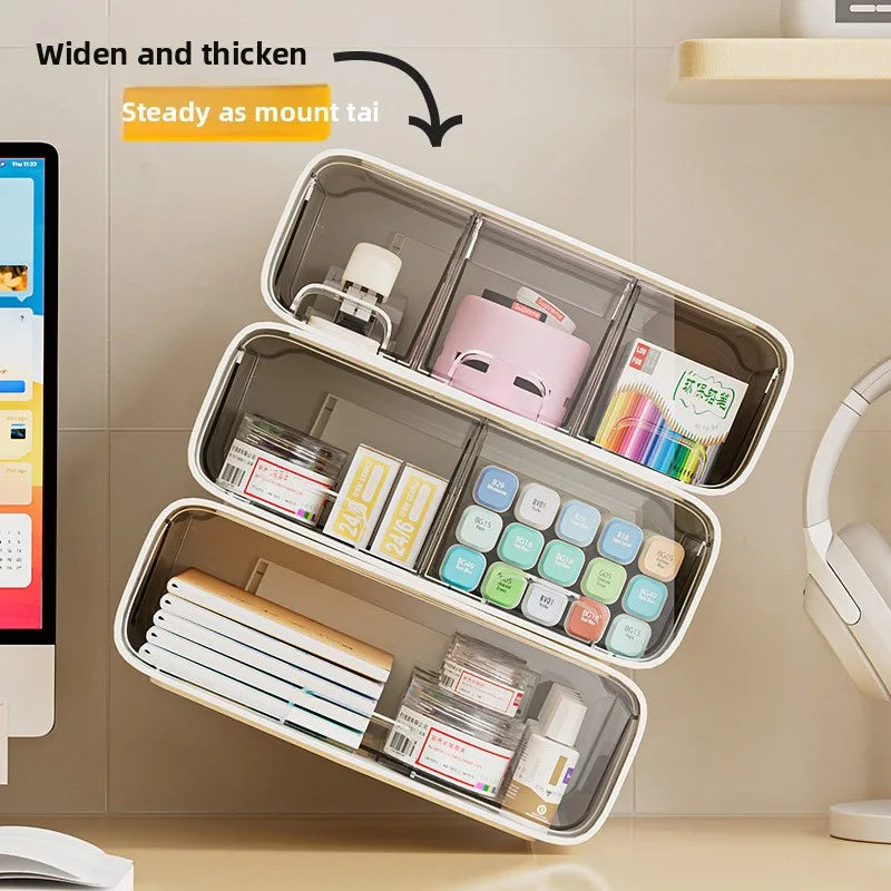Desktop Storage Box, Drawer Storage Cabinet, Cosmetics, Student Stationery