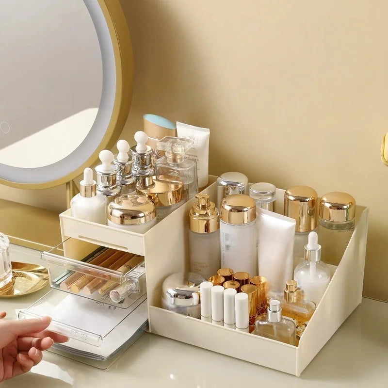 Makeup Organizer with Drawers, Cosmetic Storage for Dresser Vanity
