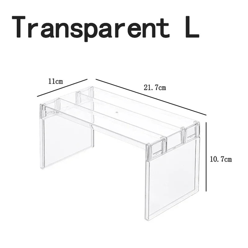 Kitchen Cupboard Organizer Retractable Cabinet Shelf Seasonin Spice Rack