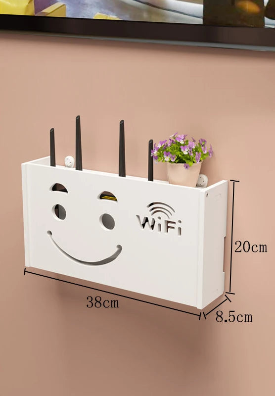 New Wireless Wifi Router Storage Box Living Room Socket Wifi Decoration